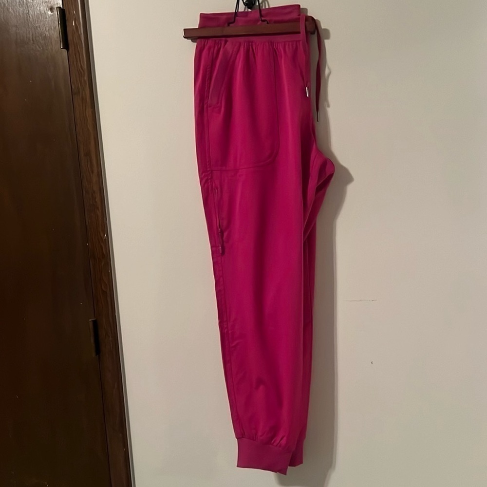 Ava Therese Bright Pink Scrub Uniform Pants